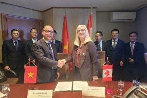 HCMUNRE KÝ KẾT HỢP TÁC CHIẾN LƯỢC VỚI ĐẠI HỌC TRENT (CANADA): NÂNG TẦM VỊ THẾ QUỐC TẾ TRONG ĐÀO TẠO VÀ NGHIÊN CỨU KHOA HỌC