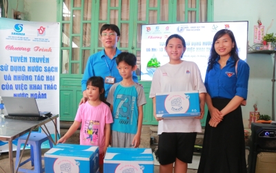 Bộ môn Cấp thoát nước, Công đoàn bộ phận Khoa Môi trường - HCMUNRE tham gia Chương trình “Tri thức khoa học Trẻ tình nguyện lần thứ 14 năm 2023”
