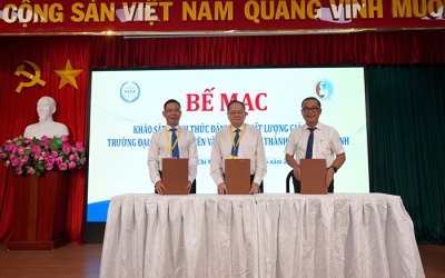 HCMUNRE BẾ MẠC KHẢO SÁT CHÍNH THỨC ĐÁNH GIÁ CHẤT LƯỢNG GIÁO DỤC CHU KỲ 2 (2021–2026): KHẲNG ĐỊNH VĂN HÓA CHẤT LƯỢNG VÀ TRÁCH NHIỆM VỚI NGƯỜI HỌC