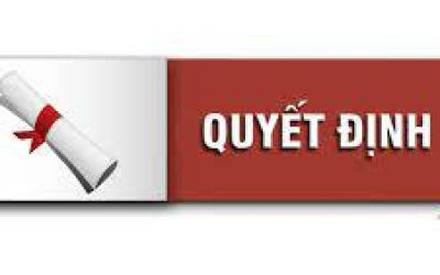 Quyết định giao quản lý sử dụng phòng học