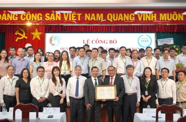 HCMUNRE tiếp tục được công nhận Kiểm định chất lượng cơ sở giáo dục – Khẳng định hành trình bền bỉ vì chất lượng